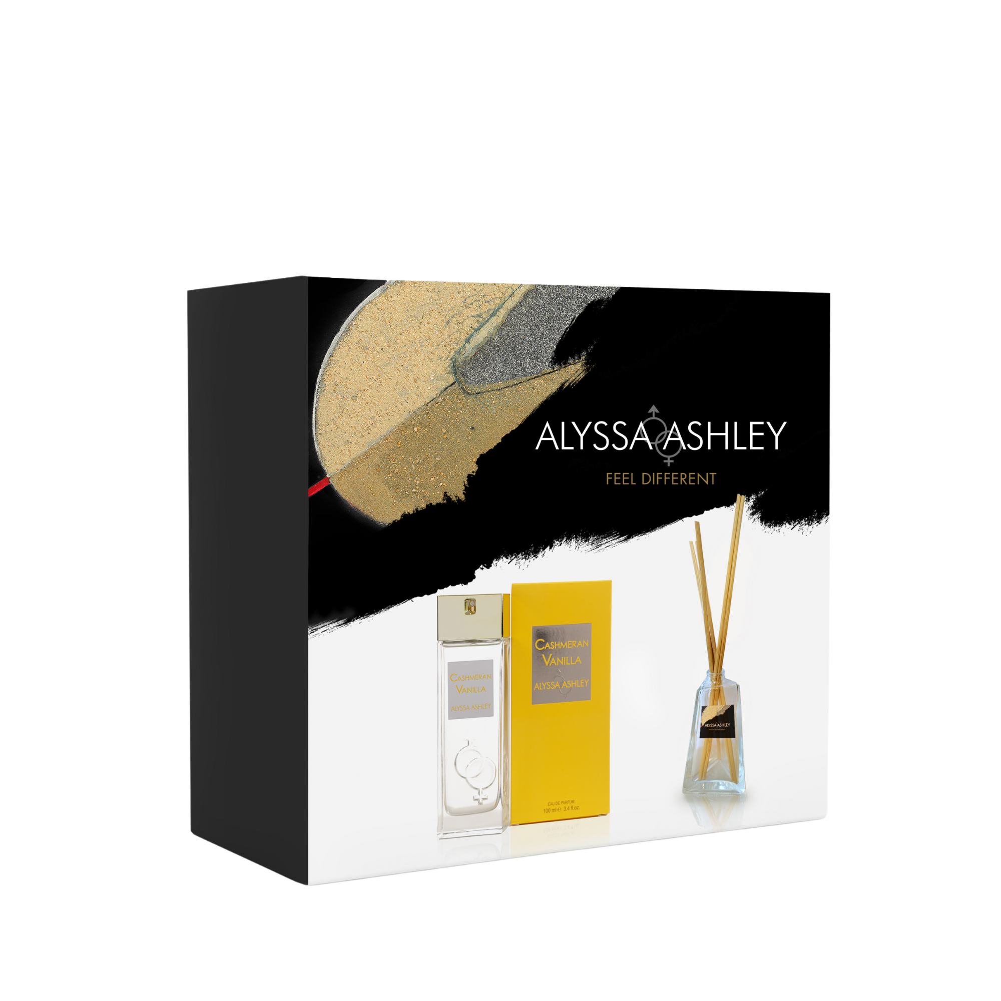 Cashmeran Vanilla + scented home diffuser set